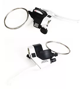 Shimano Nexave C500 SPCM3 City Bicycle Bike Trigger Brake Shifter Combo Set - Picture 1 of 8