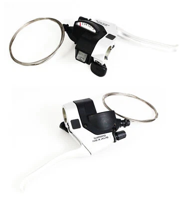 Shimano Nexave C500 SPCM3 City Bicycle Bike Trigger Brake Shifter Combo Set - Image 1 of 4