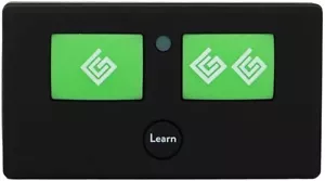 Black Waterproof Remote Control for Ghost Controls Gate Openers 1000ft Range - Picture 1 of 7