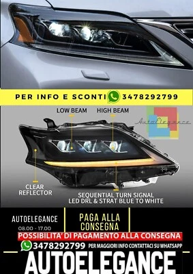 Phares pour Lexus RX350 RX450H 2013-2015 Troisième Génération (AL10) [ Modèles - Photo 1/4