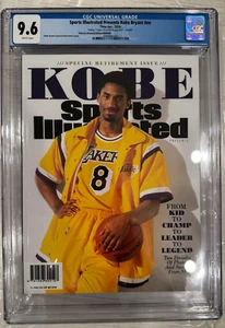 (NEW) 9.6 CGC Graded Magazine Kobe Bryant Sports Illustrated (Reprint 2020) - Picture 1 of 8