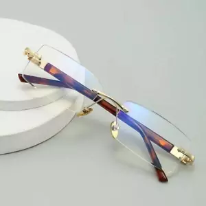 Randlose Lesebrille blau lichtblockierend Leser 1.0 1.5 2.0 2.5 3.0 3.5 4.0 - Bild 1 von 19