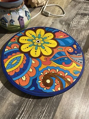 Flower Bright 12x12  Lazy Susan - Image 1 of 3