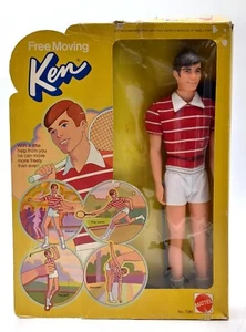 Vintage 1974 Free Moving Ken Barbie Puppe / Tennis & Golf / Mattel 7280, NrfB - Bild 1 von 8