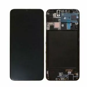 Samsung Galaxy A20 A205 Compatible LCD Display Touch Screen Digitizer Frame Repl - Bild 1 von 3
