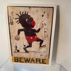 Michael Ray Charles Gemälde Tony Shafrazi Galeriekarte Forever Free 1995 - Bild 1 von 4