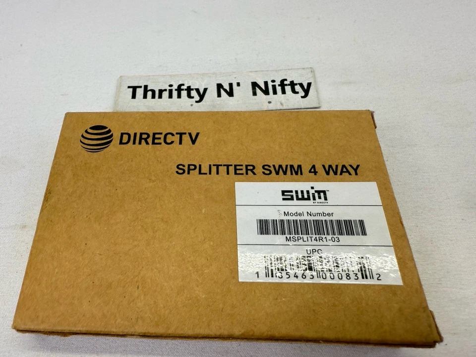 Brand New DIRECTV Approved SWM MRV 4-Way Wide Band Splitter MSPLIT4R1-03 Green - Image 1 of 1