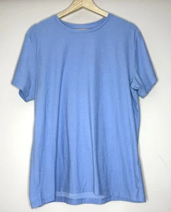 Beyond Yoga Herren T-Shirt Large hellblau Crew Tee Kurzarm - Bild 1 von 4