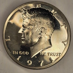 1971-S 50C Gem Proof Kennedy Half Dollar - Picture 1 of 4