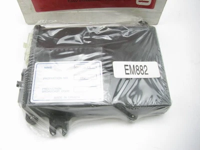 Standard EM882 Engine Control Module ECU ECM PCM For 1987 Chrysler 2.2L-L4 - Image 1 of 3