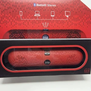 iHip Wireless Music Bluetooth Jambar Speaker 30ft Range Tested and Works - Picture 1 of 2