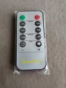 NEW Luminicious Flameless Candles Remote Control - Picture 1 of 3