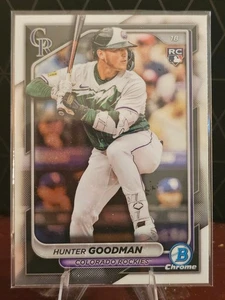 2024 Bowman Chrome - Hunter Goodman #25 (RC) - Picture 1 of 2