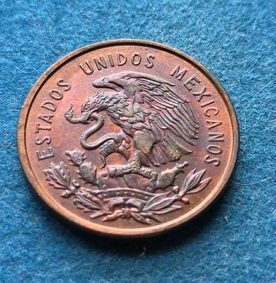 1959 Mexico 10 Centavos - TonIng  Beautiful Coin - See Pictures-S - Image 1 of 3