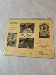 Johnny Klippstein Cubs s/w 8X10 handsigniertes Foto - Chicago Sports Convention ! - Bild 1 von 4