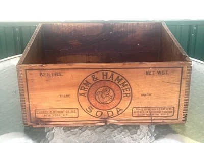 Caja de refrescos vintage Arm & Hammer Foto 1 de 4