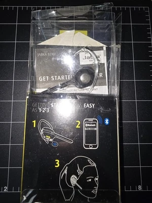 Original Black Jabra STYLE Wireless Headset with Charger - Image 1 of 4
