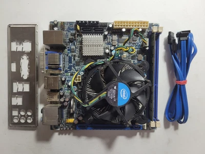 Intel DH57JG Desktop Motherboard w/i3-540@3.7GHz, 2GB RAM, IO Shield #0625 - Image 1 of 4