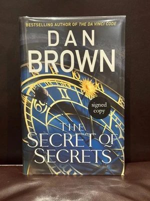 SIGNED The Secret of Secrets: (Robert Langdon Book 6) Dan Brown HC AUTOGRAPHED - image 1 of 4