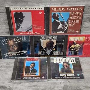 Blues Journey Lot (7) Bo Diddley Hooker Hopkins Walter Wolf Waters Ltl Milton - Imagen 1 de 24