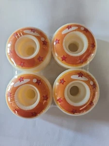 Skateboard Rollen 54mm weiß Made in USA, 4er Set, 100A - Bild 1 von 3