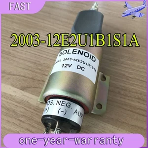 For Cummins & Perkins Engines 12V Solenoid Valve 2003-12E2U1B1S1A 2370-12ESU1B5S - Picture 1 of 6