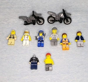 LEGO Minifiguren Lego City Indiana Jones Dirt Bike Power Miner (gemischtes Set 10) - Bild 1 von 6