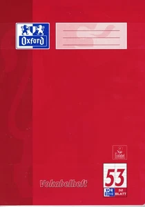 Quaderno vocabolario OXFORD DIN A4 - Foto 1 di 2