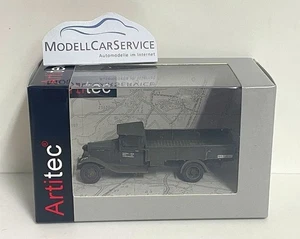 Artitec 1/87 (H0): 6870735 Opel Blitz 6 camion pianale, grigio, Wehrmacht tedesca - Foto 1 di 4