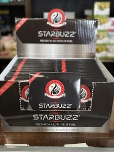 Starbuzz Pre-Poked Hookah Foil Sheets – 50ct Pack - Picture 1 of 4
