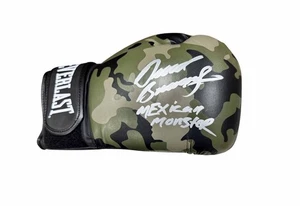 Guantone da boxe firmato Champion Boxer David "Mexican Monster" Benavidez COA Proo... - Foto 1 di 3