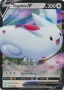 Holo Togekiss V 140/185 Ultra Rara SWSH04: Vivid Voltage - Foto 1 di 1