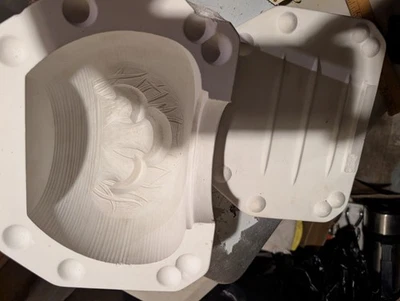 Molde de cerámica de fundición deslizante vintage para maceta de champiñones con respaldo plano Foto 1 de 4