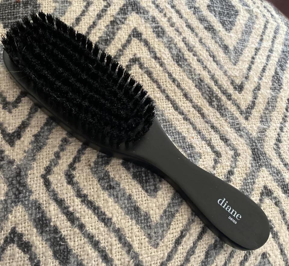 Diane Boar Bristle Brush for Men and Women - Fine to Medium Hair Styling Wave S