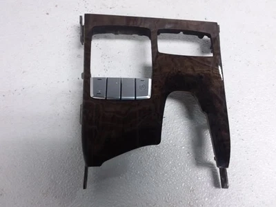 2015 MERCEDES-BENZ SL550 Front Console Brown Finish Panel W/Woodgrain OEM - Image 1 of 4