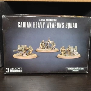 Cadian Heavy Weapon Squad Nib Warhammer 40k Astra Militarum - Picture 1 of 2