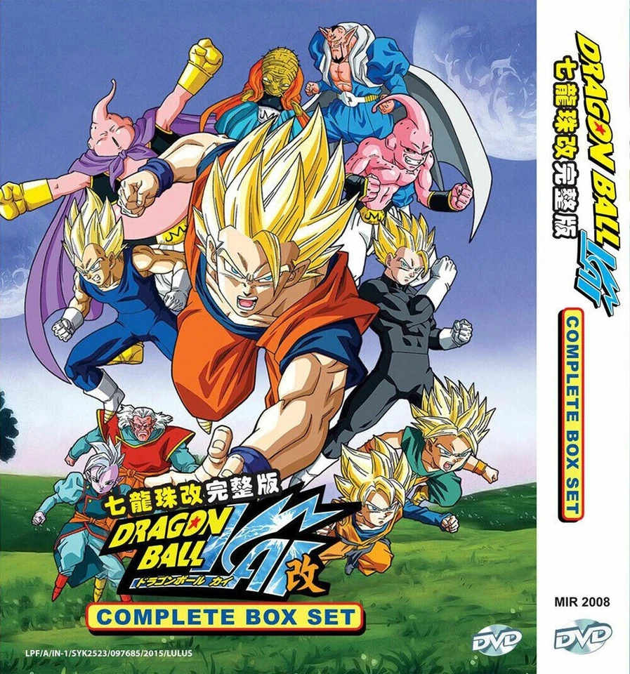 Anime DVD Dragon Ball Kai Complete Series Vol.1-167 End English Dubbed Reg All