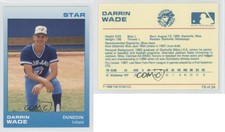 1988 Star Dunedin Blue Jays Darrin Wade #19
