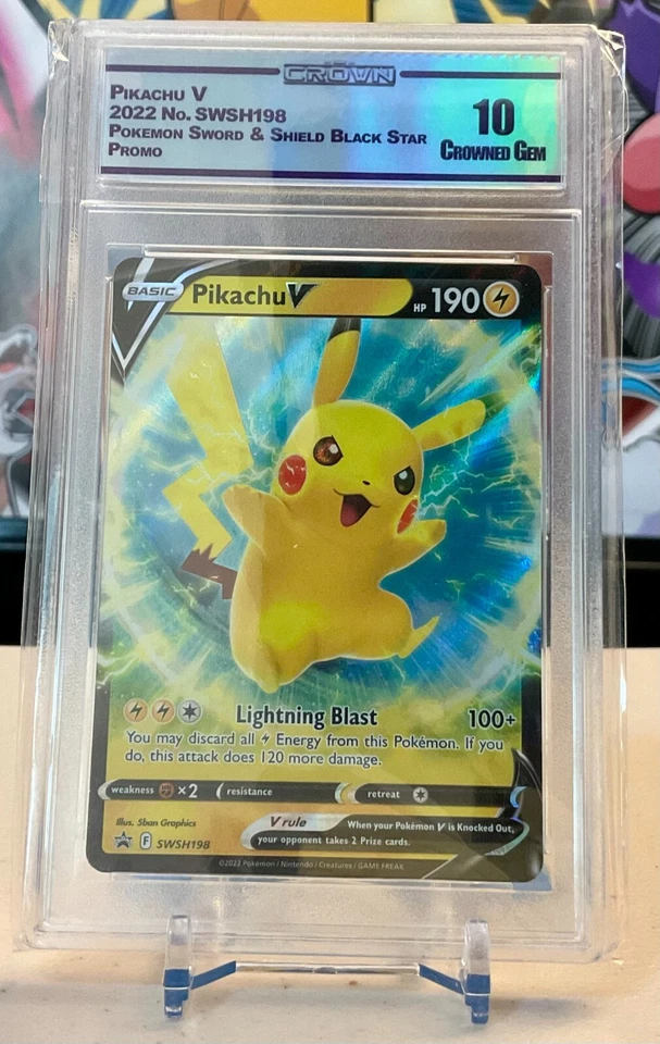 Pikachu V - SWSH198: Sword & Shield Black Star Promo Cards (SWSD) - Image 1 of 1