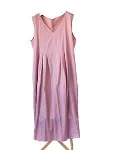 🌟MARINA RINALDI Dress in COTTON PLUS size MR 23_ US W14_ It52_ De44 - Picture 1 of 19