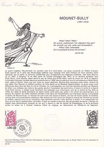 Document Philatélique 1er Jour 29 1976 Mounet Sully - Imagen 1 de 1