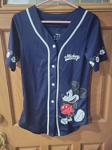 Disney Mickey Mouse Baseball Trikot Damen Größe M - Bild 1 von 3
