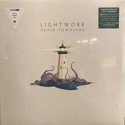 Devin Townsend – Lightwork LP 2022 Inside Out – IOM624 [2x LTD Clear w/ CD] NEW - Image 1 of 4