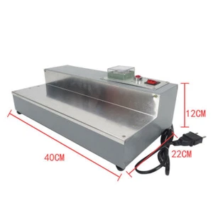 220VManual Aluminum Plate Film Perfume Tissue Box Packing Heat Wrapping Machine  - Picture 1 of 6