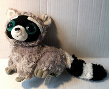 Wild Republic 9" Big Teal Eyes Grey Raccoon