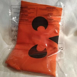 Avon Halloween Childs Orange Fabric Apron New in Packet - Imagen 1 de 4