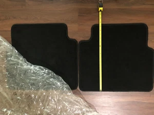 2023 Ford Escape Black Carpet Floor Mats 2x Back Only OEM HBAXB LJ6B-S13017-BAW - Picture 1 of 4