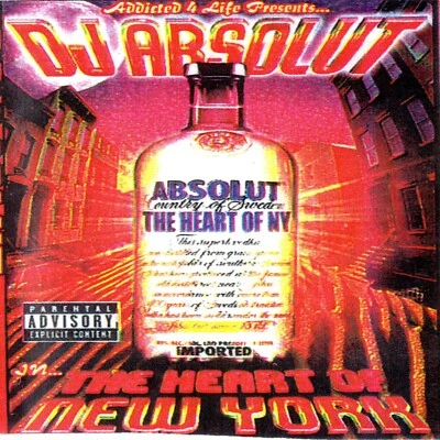 DJ ABSOLUT - THE HEART OF NEW YORK - RAP HIP HOP NYC MIXTAPE MIX CD Foto 1 de 2