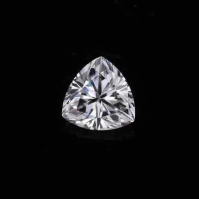 5 Carat GRA Certified Loose Moissanite Trillion Cut Stones D 11 mm - Image 1 of 4