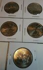 2002 All Five D State Quarters - Bu - 5 Coins - Uncirculated